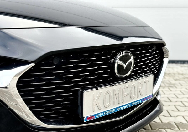 Mazda 3 cena 79999 przebieg: 169874, rok produkcji 2020 z Węgorzyno małe 781